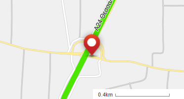 Location of business on map