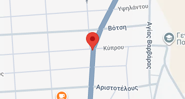 Location of business on map