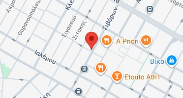 Location of business on map