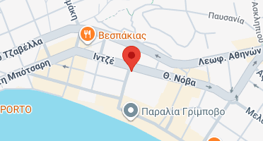 Location of business on map