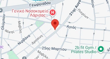 Location of business on map