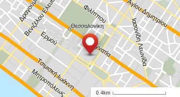 Location of business on map