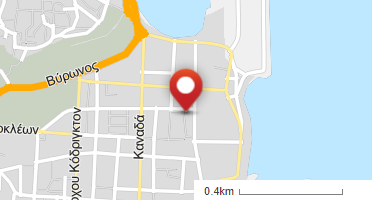 Location of business on map