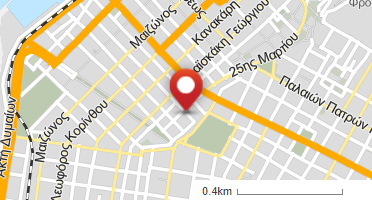 Location of business on map