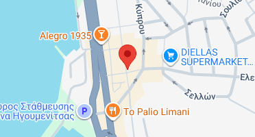 Location of business on map