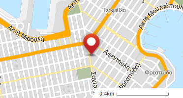Location of business on map