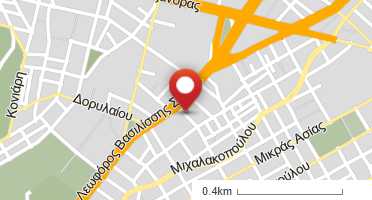 Location of business on map