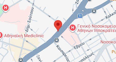 Location of business on map