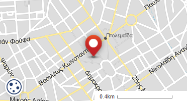 Χάρτης και σημείο της επιχείρησης