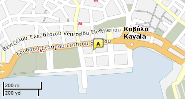 Χάρτης και σημείο της επιχείρησης