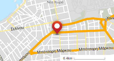 Location of business on map