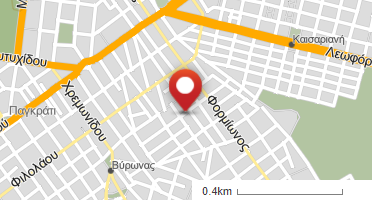 Location of business on map