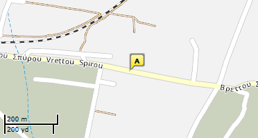 Location of business on map