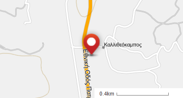 Location of business on map