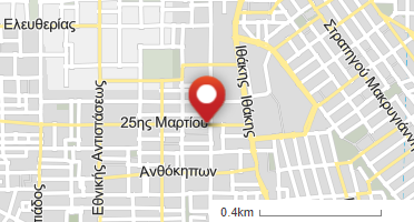 Location of business on map