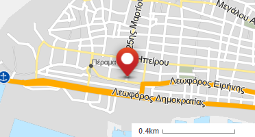 Location of business on map