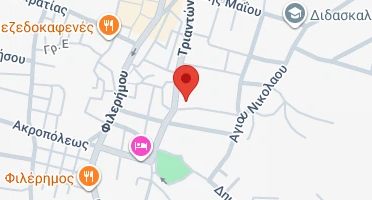 Location of business on map
