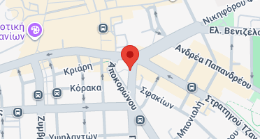 Location of business on map