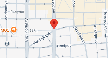 Location of business on map