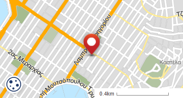 Location of business on map