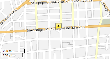 Location of business on map
