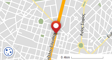 Location of business on map