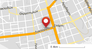 Location of business on map