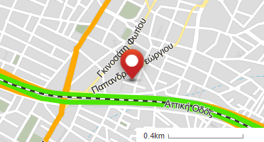 Location of business on map