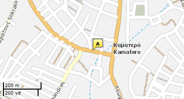 Location of business on map