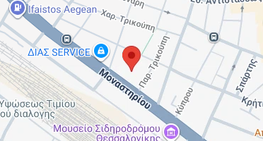 Location of business on map