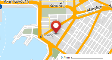 Location of business on map