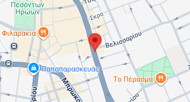 Location of business on map