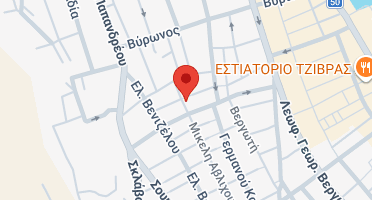 Location of business on map