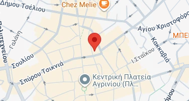 Location of business on map