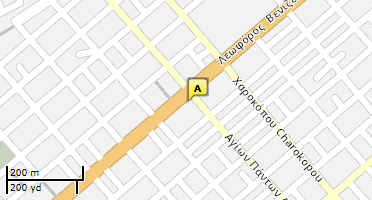 Location of business on map