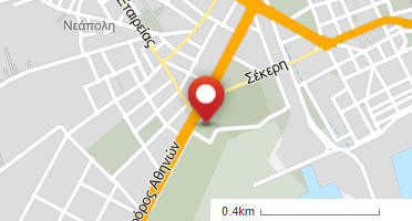 Location of business on map