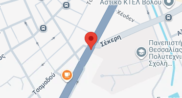 Location of business on map