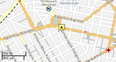 Χάρτης και σημείο της επιχείρησης