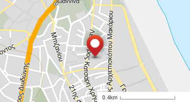 Location of business on map