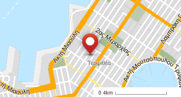 Location of business on map