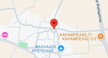 Location of business on map