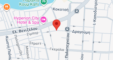 Location of business on map