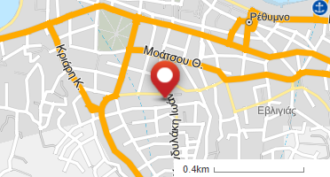 Location of business on map