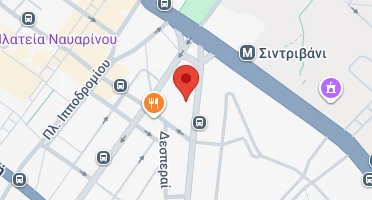 Location of business on map