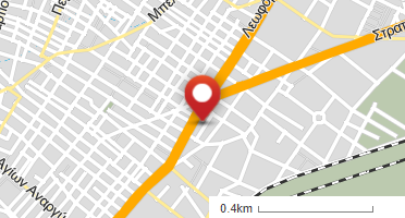 Location of business on map