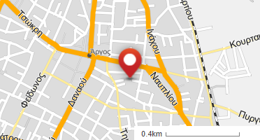 Location of business on map