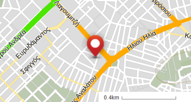 Location of business on map