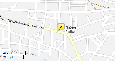 Χάρτης και σημείο της επιχείρησης