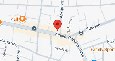 Location of business on map
