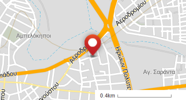 Location of business on map